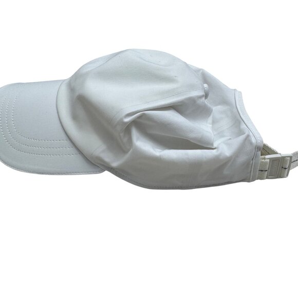 Lululemon White Fast And Free Running Hat Strapback Sports Cap - Picture 4 of 5